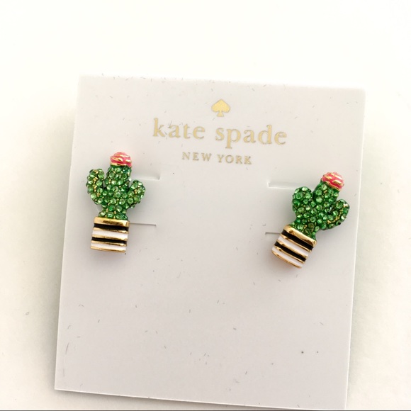 Kate spade cactus earrings - Picture 3 of 3